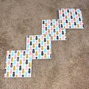 Homemade coasters